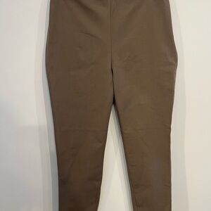 Theory Brown Trousers - size 8